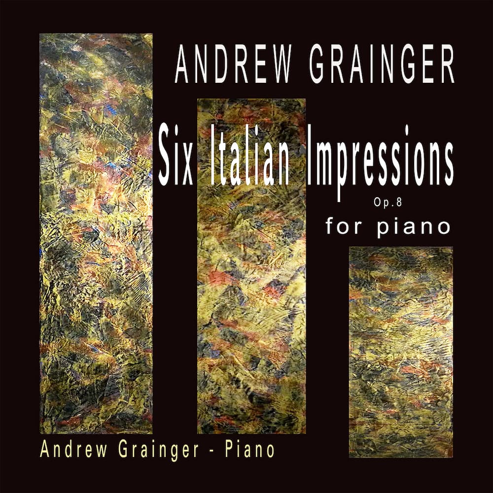 Six Italian Impressions for Piano CD cover